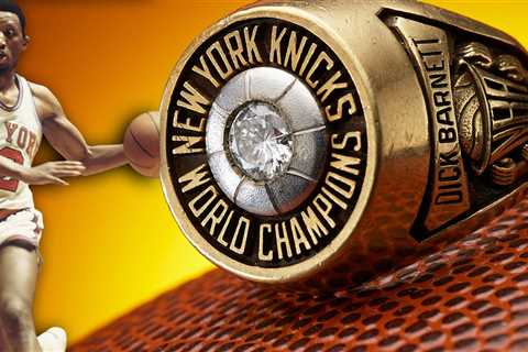 Knicks Legend Dick Barnett's 1970 Championship Ring Hitting Auction Block
