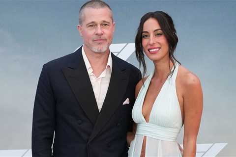 Brad Pitt and Ines de Ramon Look Stunning at 'F1' Movie Premiere