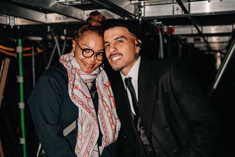 Janet Jackson Joins Rauw Alejandro Backstage at U.K. Kickoff of His European Tour, Calls Him..