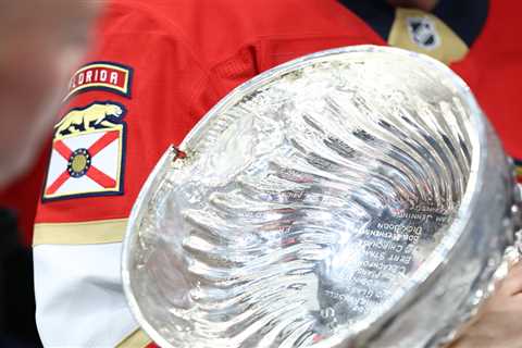 The Stanley Cup is already damaged as Panthers go full throttle with boozy celebration