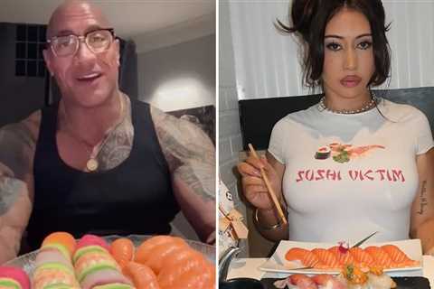 Stars Eating Sushi for Sushi Day ... This Is How They Roll!
