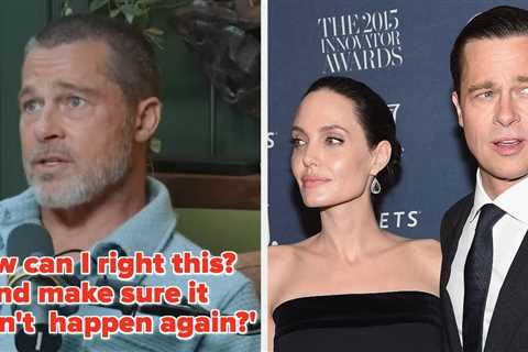 Brad Pitt Discussed The “Difficult Time” After His Split From Angelina Jolie — And What It’s Really ..