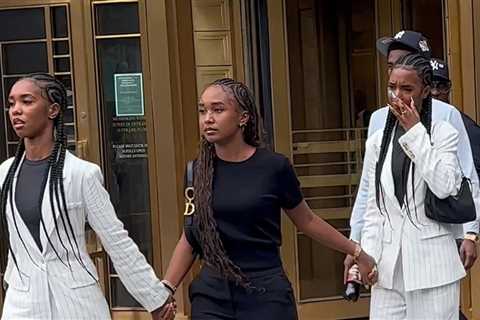 Diddy's Daughters Emotional After First Day of Closing Arguments