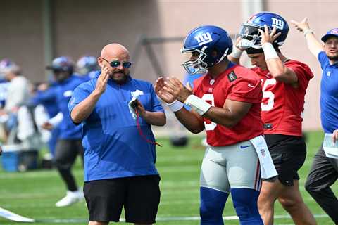 Giants training camp will feature joint Jets practices in the summer heat