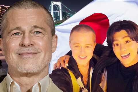 Brad Pitt Plays Arcade Games in Japan Amid L.A. House Burglary