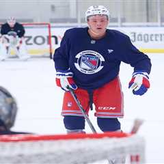 Carey Terrance thrilled to be reuniting with former junior hockey teammate on Rangers