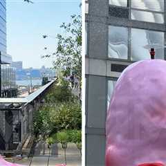 Phallic Art Sculpture That Squirts Water on Passersby Shocks Crowd in NYC