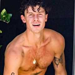 Shawn Mendes Unveils New Eagle Tattoo on Chest