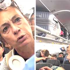 Woman Goes Off on Plane Passengers Calling Her 'Karen,' on Video