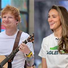 Ed Sheeran & Kylie Kelce Call Taylor Swift the ‘Cheat Code’ for Easy Applause
