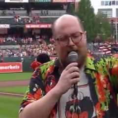 Orioles national anthem singer goes viral for all the wrong reasons