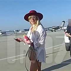 Britney Spears Police Body Cam of Aftermath of Wild Flight From Mexico