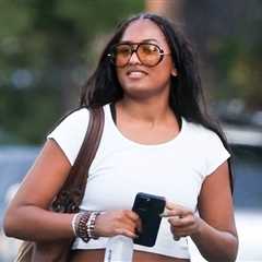 Sasha Obama Keeps It Casual-Chic in West LA Wearing Bottega Veneta Sunglasses