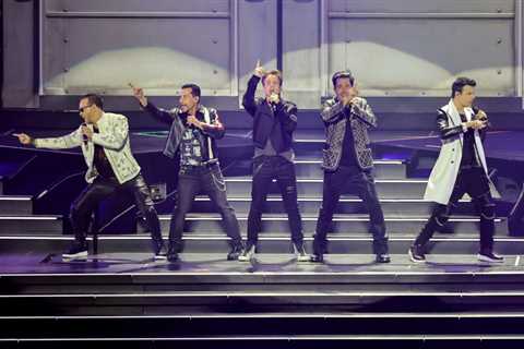 Backstreet Boys’ Howie Dorough, AJ McLean Bum Rush New Kids on the Block Vegas Residency: ‘We Love..