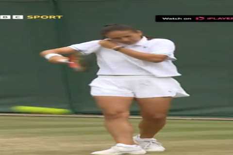Daria Kasatkina suffers ‘unfortunate’ wardrobe malfunction in Wimbledon loss