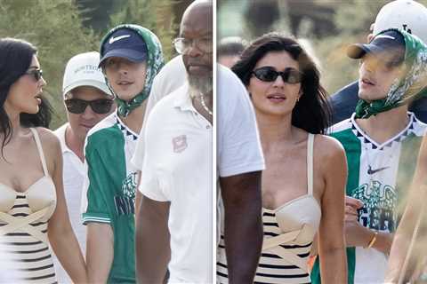 Kylie Jenner & Timothée Chalamet Hold Hands in French Beach Town
