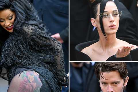 Cardi B, Katy Perry & More Turn Out for Balenciaga's Paris Fashion Week Show