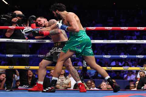 Hamzah Sheeraz brutally KOs Edgar Berlanga in first-ever card at US Open