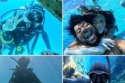 Sea-List Stars Underwater ... Beneath The Waves!