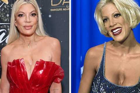 Tori Spelling Opened Up About Removing Her Breast Implants And Using Them As An Accessory In Her..