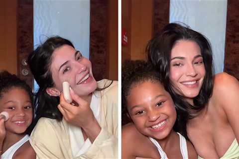 Kylie Jenner Shares Natural Beauty Lesson During Makeup Session With Stormi