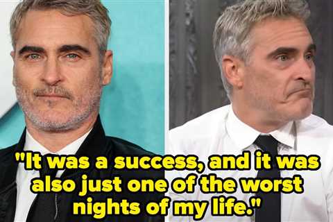 Joaquin Phoenix Apologized For His Horrible Letterman Interview: One Of The Worst Nights Of My Life