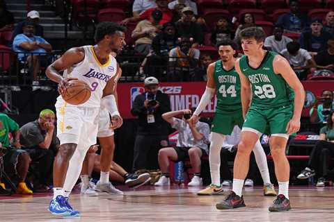 Bronny James is flipping the script with Lakers’ summer league performance