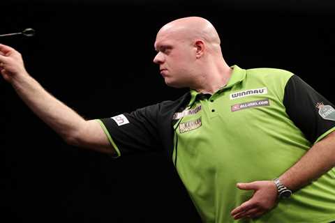 2025 World Matchplay Darts prediction: Michael van Gerwen vs. Raymond van Barneveld