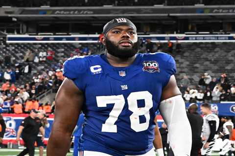Andrew Thomas opens up training camp on PUP list in Giants concern