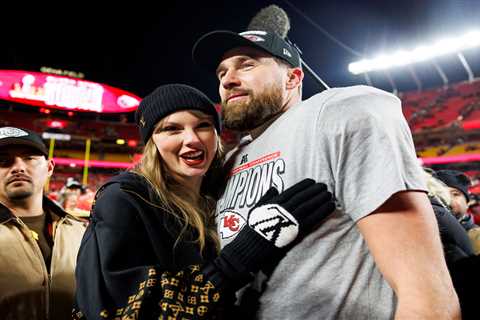 Travis Kelce Jokes He’s Living Out a Gender-Swapped ‘Pretty Woman’ With ‘High Class’ Taylor Swift