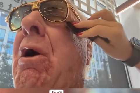 Ric Flair breaks down in interview just after Hulk Hogan’s death