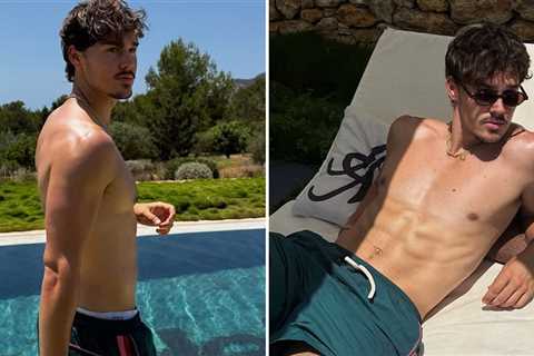 Noah Beck's Summer Vacay In Spain ... Ibiza Bound!