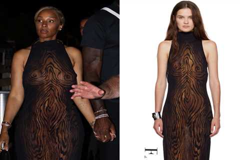 You Ask, We Answer! Savannah James Steps out with Lebron James Wearing a $930 Jean Paul Gaultier..