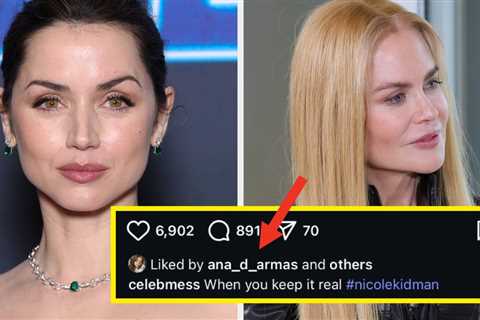 Ana De Armas Was Caught Liking A Shady Instagram Post About Nicole Kidman