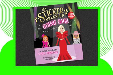 Lady Gaga Fans Can Deck Out Their Laptops & Water Bottles With This $13 Sticker Book