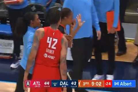 Brittney Griner ejected after bumping ref in tense scene
