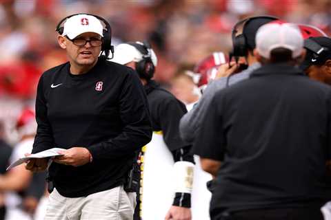Fired Stanford football coach Troy Taylor sues ESPN over female bullying story