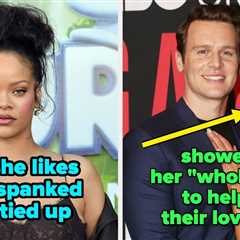 29 Celebrity Sex Confessions That I've Learned Totally And Completely Against My Will