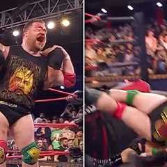 'Fantastic Four' Star Paul Walter Hauser Slams Wrestler Through Table in Match