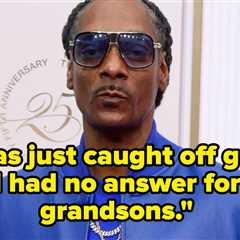 Snoop Dogg Responded To Backlash Over Saying He's Scared To Go To The Movies Because Of The LGBTQ+..
