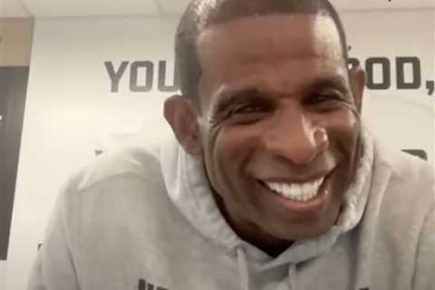 Deion Sanders dodges Karrueche Tran question as dating rumors swirl