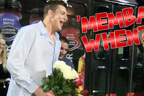 'Memba When This Pro Football Star Spiked a Bouquet of Roses?!