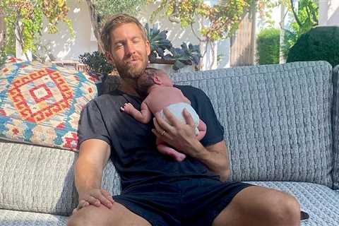 Calvin Harris Shares First Photos of Newborn Son, Wife's Placenta