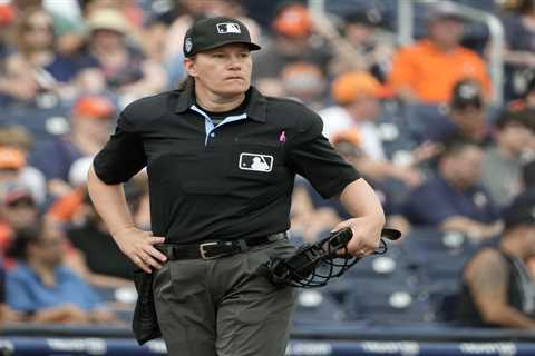 Jen Pawol’s ‘super emotional’ reaction to becoming MLB’s first woman umpire: ‘Like a fully charged..