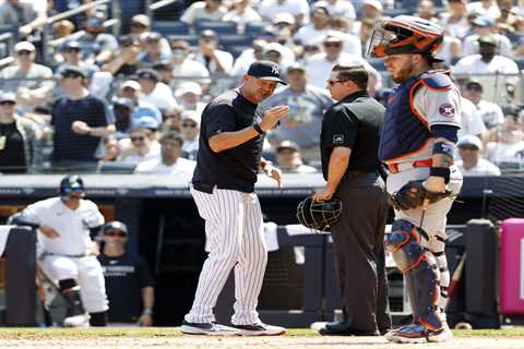 Yankees’ Aaron Boone ejected for MLB-leading fifth time this year