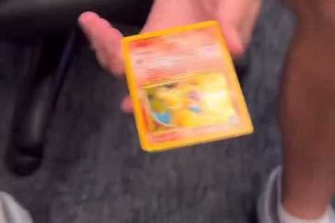 Brewers phenom Jacob Misiorowski pulls rare Pokémon card in clubhouse