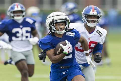 Giants rookie set for highly competitive battle with Jets coach father at joint practice