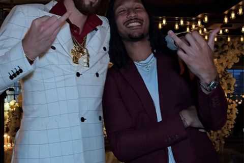 Thunder star Chet Holmgren mercilessly trolled over attire to Alex Caruso’s wedding: ‘Elvis..