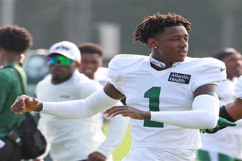 Sauce Gardner misses Jets’ practice at Giants with injury