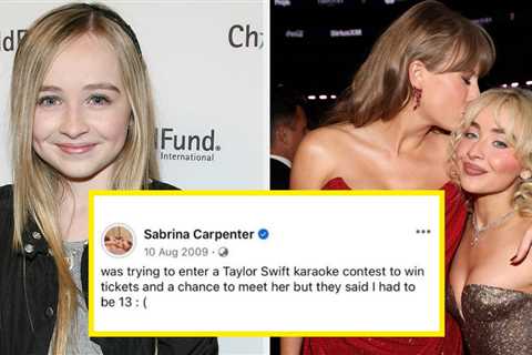 Sabrina Carpenter’s Iconic Digital Footprint Is Delivering Once Again Amid Her Feature On Taylor..